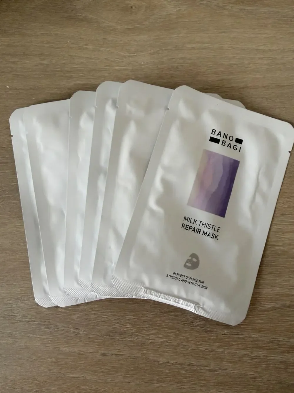 BANOBAGI Milk Thistle Repair Korean Sheet Face Masks Set of 6 New